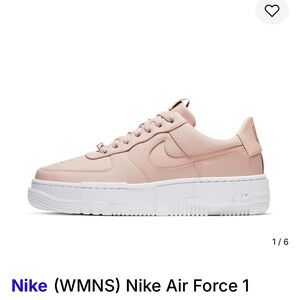 Nike pink air forces women’s size 8.5
